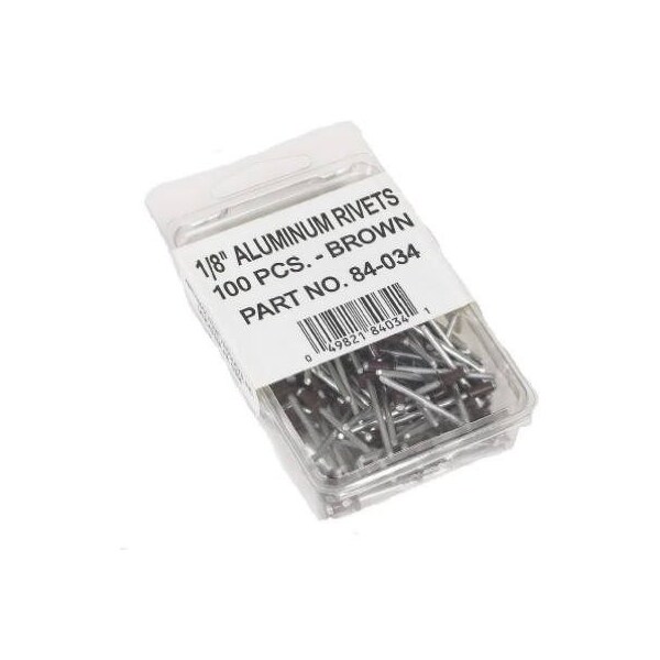 Amerimax Home Products 100PK 18 BRN Rivets 84034 - main